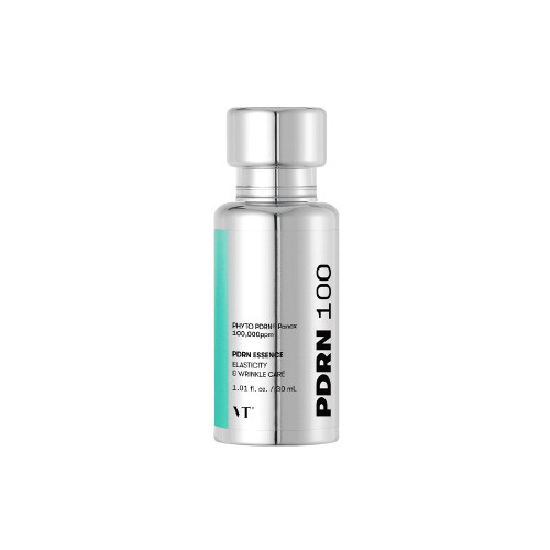 VT Cosmetics PDRN Essence 100 – 30ml hydrating anti-aging essence bottle on white background